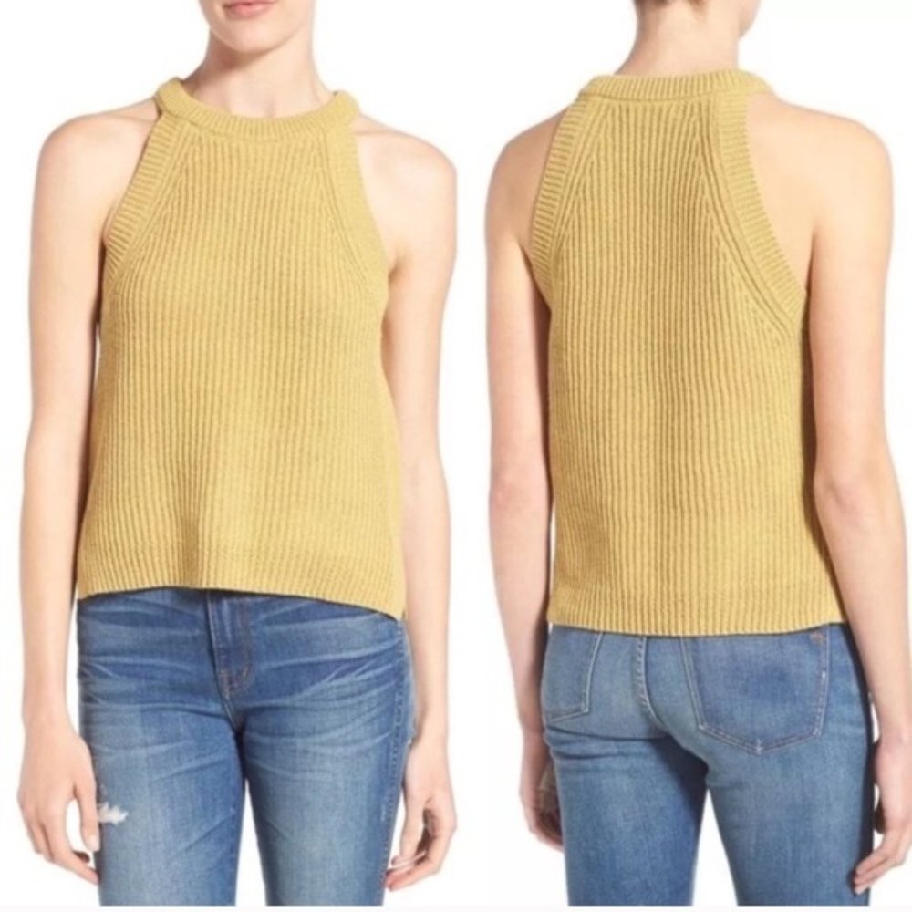 MADEWELL Green Knit Tank